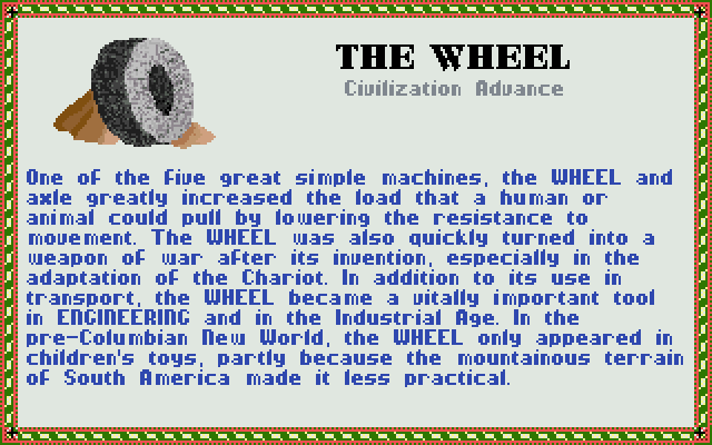 the wheel - detail