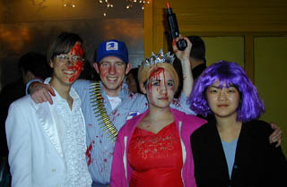 1999 Halloween group photo
