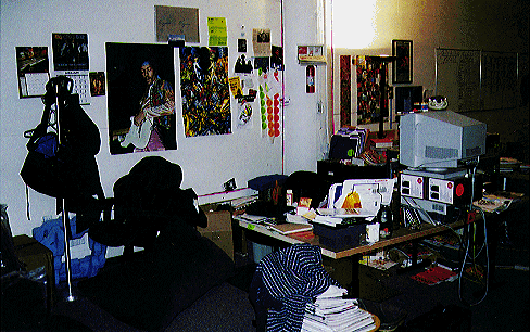 my desk at HotWired in 520 Third Street
